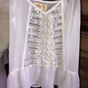 Sheer summer blouse!